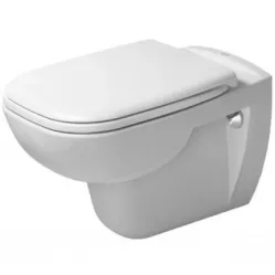 Унитаз подвесной Duravit D-Code 45350900A1 с сиденьем микролифт, альпийский белый