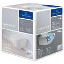 Унитаз подвесной Villeroy & Boch Subway 3.0 4670TS01 безободковый, торнадо, с сиденьем микролифт, альпийский белый