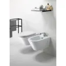 Унитаз подвесной GSI Norm 861611 безободковый, торнадо, белый глянец