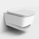 Унитаз подвесной Boheme Bello 971-MW безободковый, белый матовый