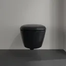 Унитаз подвесной Villeroy & Boch Antao 4674T0R7 безободковый, торнадо, черный матовый