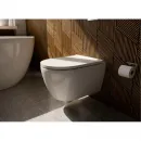 Унитаз подвесной Aquatek Поларис AQ0700-00 безободковый, с сиденьем микролифт, белый
