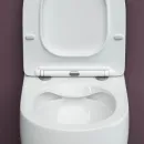 Унитаз подвесной Ceramica Nova Play CN3001 безободковый, с сиденьем микролифт, белый