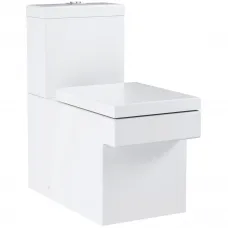 Чаша напольного безободкового унитаза Grohe Cube Ceramic 3948400H