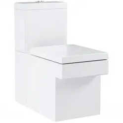 Чаша напольного безободкового унитаза Grohe Cube Ceramic 3948400H