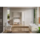 Унитаз-компакт Vitra Serenada 9722B003-7205 с функцией биде, с сиденьем микролифт, белый