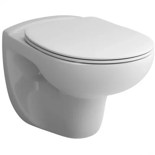 Унитаз подвесной Am.Pm Sense C741700SC безободковый, с сиденьем микролифт, белый