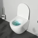 Унитаз подвесной Am.Pm Like AquaSpin C801900SC безободковый, торнадо, с сиденьем микролифт, белый