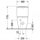 Чаша напольного унитаза Duravit ME by Starck 2172090000