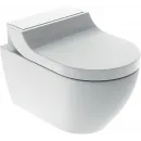 Унитаз подвесной Geberit AquaClean Tuma Classic 146.094.11.1 безободковый, с функцией биде, альпийский белый
