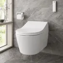 Электронный унитаз-биде подвесной Toto RP CW542EY + TCF894CG#NW1 безободковый, с сиденьем микролифт, белый