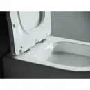 Унитаз подвесной Ceramica Nova Mono CN1905 безободковый, с сиденьем микролифт, белый
