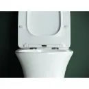 Унитаз-компакт Ceramica Nova Star CN1904 безободковый, с сиденьем микролифт, белый