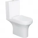 Унитаз-компакт Damixa Skyline DX35C8600SC безободковый, с сиденьем микролифт, белый