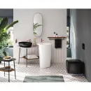 Унитаз подвесной VitrA Plural 7830B483-0075 безободковый, черный матовый