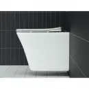 Унитаз подвесной Ceramica Nova Mono CN1902 безободковый, с сиденьем микролифт, белый