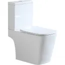 Унитаз-компакт Vincea Hope VT2-201 с сиденьем микролифт, белый