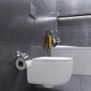 Унитаз подвесной Damixa Sirius DX86C1700SC безободковый, с сиденьем микролифт, белый