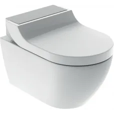 Унитаз подвесной Geberit AquaClean Tuma Comfort 146.294.FW.1 безободковый, с функцией биде, альпийский белый