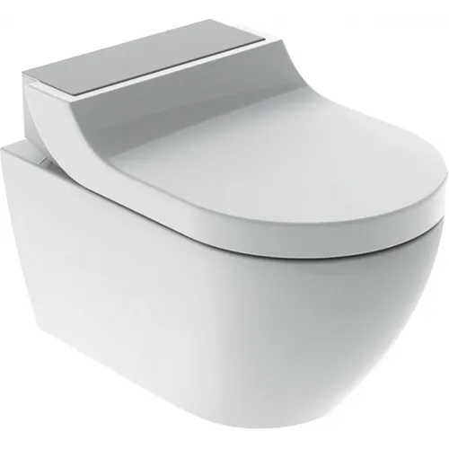 Унитаз подвесной Geberit AquaClean Tuma Comfort 146.294.FW.1 безободковый, с функцией биде, альпийский белый