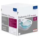 Унитаз подвесной Villeroy & Boch Subway 2.0 5614R2R1 безободковый, с сиденьем микролифт, альпийский белый