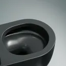 Унитаз подвесной Ceramica Nova Modena CN6063MDH безободковый, с сиденьем микролифт, темный антрацит матовый