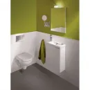 Унитаз подвесной Jacob Delafon Odeon Up E4705-00 + E70011-00 с сиденьем микролифт, белый