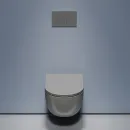 Унитаз подвесной Ceramica Nova Modena CN6063MH безободковый, с сиденьем микролифт, антрацит матовый