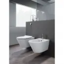 Унитаз подвесной GSI Kube X 941511 безободковый, торнадо, белый глянец