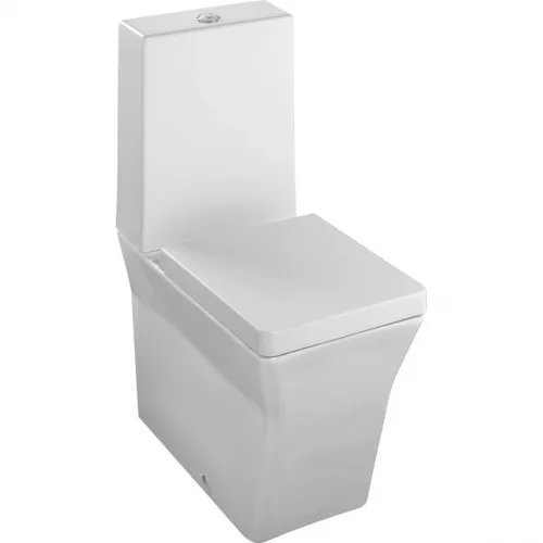 Унитаз-компакт Jacob Delafon Reve 5033K-00 + E4809-00 с сиденьем микролифт, белый