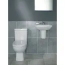 Унитаз-компакт Jacob Delafon Panache E1370-00 + E1368-00 + E70008-00 с сиденьем микролифт, белый