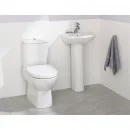 Унитаз-компакт Jacob Delafon Panache E1370-00 + E1368-00 + E70008-00 с сиденьем микролифт, белый