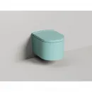 Унитаз подвесной Salini S-Stone Gemelli 240121KMF безободковый, с крышкой микролифт, покраска внешнего корпуса по RAL матовый