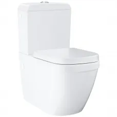 Унитаз-компакт Grohe Euro Ceramic 39462000 безободковый, с сиденьем микролифт, альпийский белый