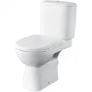 Унитаз-компакт Roca Access 34P23900Y косой выпуск, с сиденьем микролифт, белый