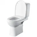 Унитаз-компакт Roca Access 34P23800Y с сиденьем микролифт, белый