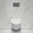 Унитаз подвесной Ceramica Nova Modena CN6063 безободковый, с сиденьем микролифт, белый