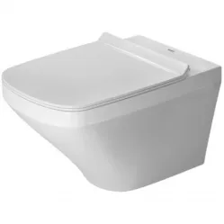 Унитаз подвесной Duravit DuraStyle 45510900A1 безободковый, с сиденьем микролифт, альпийский белый
