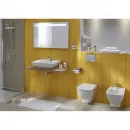 Унитаз подвесной Jacob Delafon Struktura EDE102-00 + E70024-00 безободковый, с сиденьем микролифт, белый