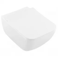 Унитаз подвесной Villeroy & Boch Venticello 4611RL01 безободковый, с сиденьем микролифт, альпийский белый