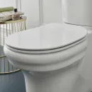 Унитаз-компакт Jacob Delafon Cleo 1889 UJAC102-0 + ETAC212-0 + E24048-0 безободковый, с сиденьем микролифт, белый
