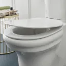 Унитаз-компакт Jacob Delafon Cleo 1889 UJAC102-0 + ETAC212-0 + E24048-0 безободковый, с сиденьем микролифт, белый