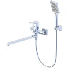 Смеситель для ванны Wonzon & Woghand WW-639906-CR универсальный, с душевым гарнитуром, хром