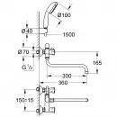 Смеситель для ванны Grohe Costa L 2679010A