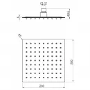 Верхний душ 20x20 см BelBagno Carin BB-SLD2C-200-CRM