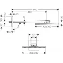 Верхний душ 300 мм Axor ShowerSolutions 35314000