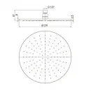 Верхний душ 250 мм Paini 50PZ759TT25