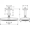 Верхний душ Hansgrohe Raindance Select Е 27384400