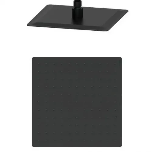 Верхний душ Wonzon & Woghand WW-88DP02-MB 300 мм, черный матовый