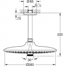Верхний душ 260 мм Grohe Euphoria SmartControl 26460000